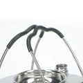 Stainless Steel Camping Kettle with Anti heating Handle